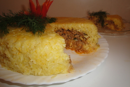 Фото к рецепту: "фаршированный"рис