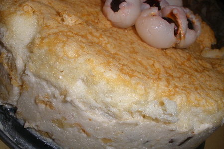 Фото к рецепту: Торт с зефирным кремом в стиле хэллоуин