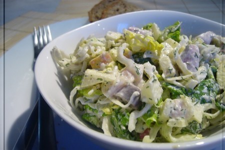 Фото к рецепту: Скандинавский селедочный салат