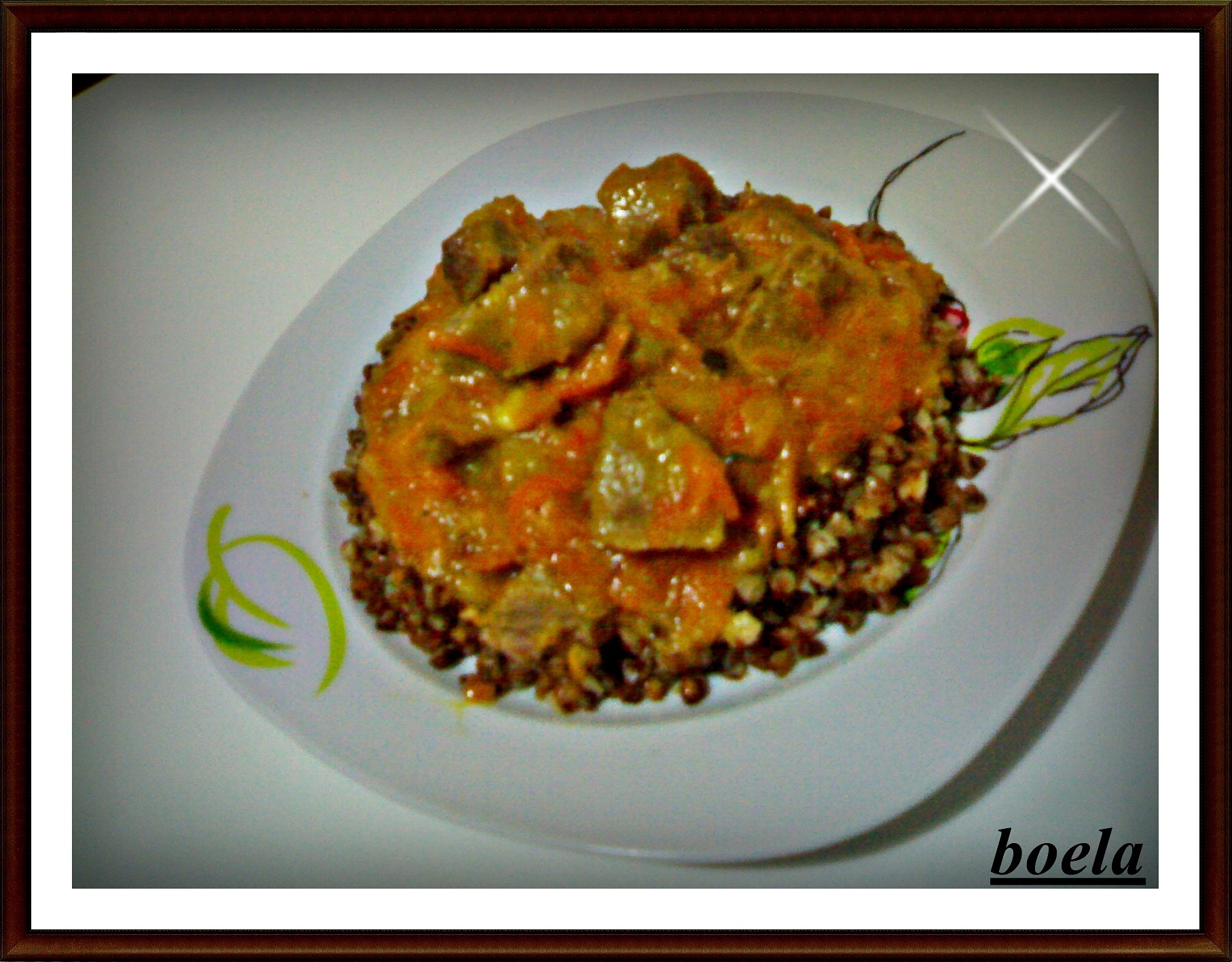 Подлива из грибов и мяса (к любому гарниру)