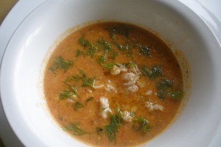 Фото к рецепту: Суп papa pomodoro