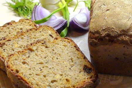 Домашний хлеб с тестом на закваске