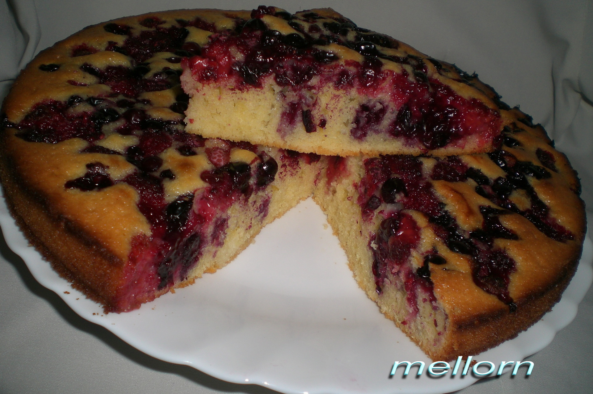 Пирог с ягодами – рецепты с замороженными и свежими ягодами!