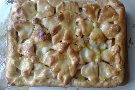 Пирог с яблоками
