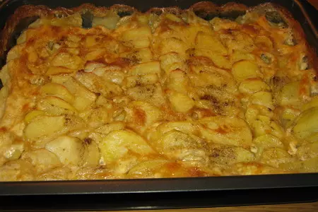 Картофель, запеченый в сливках-очень просто