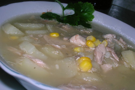 Фото к рецепту: Куриный суп по-римски