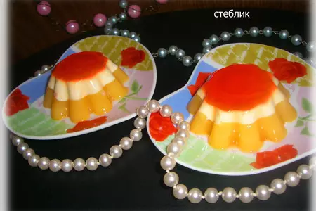 Сливочная панна котта со вкусом маракуйи для моей лучшей подружки натуськи!!!:)