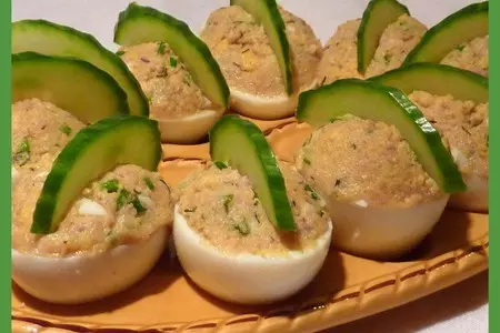 Яйца фаршированные