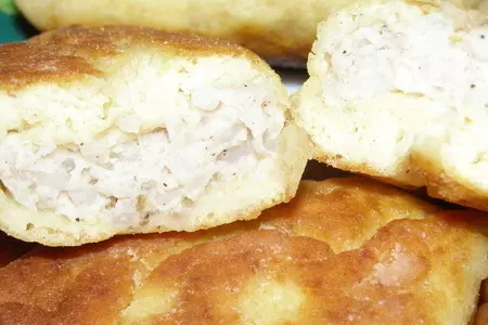 "пирожки с мясом и рисом" -ну очень вкусные!