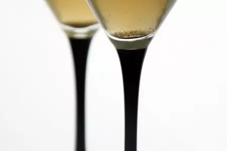 Желе из зеленого чая с мятой