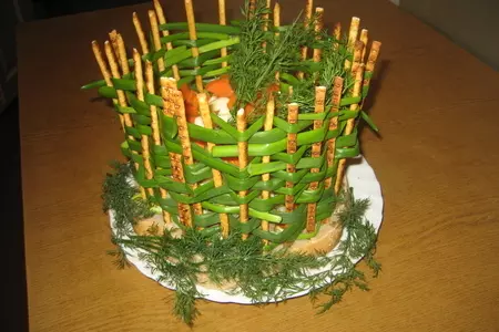 Съедобная салатница