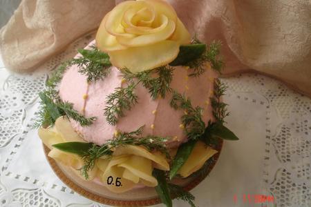 Закусочный торт"подарочная шкатулка"