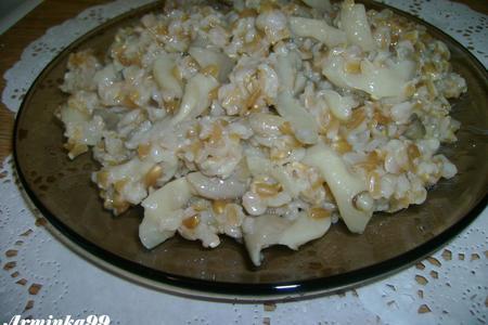 Фото к рецепту: Плов из ачара с грибами