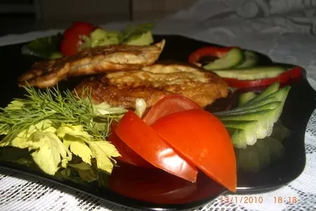 Пикантные отбивные из свинины в кляре