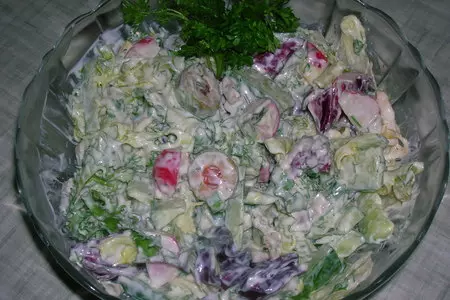 Салат " хочу в лето"