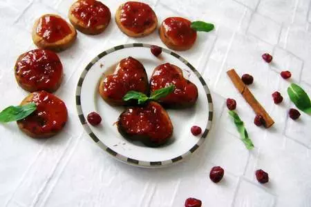 Карамельно-черешневое печенье или по стопам любимых кулинаров