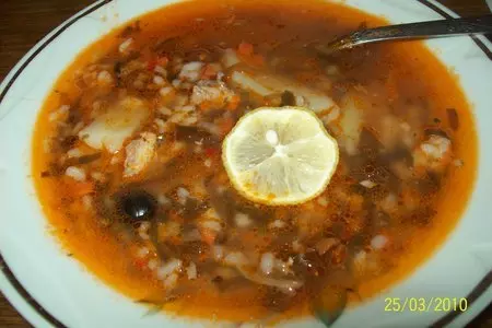 Рыбный супчик