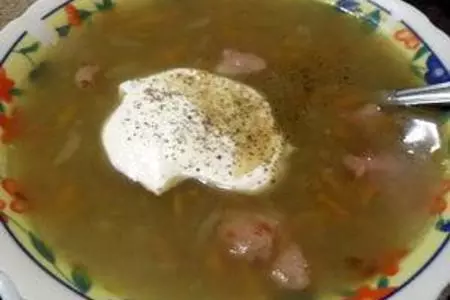 Быстрый чечевичный супчик