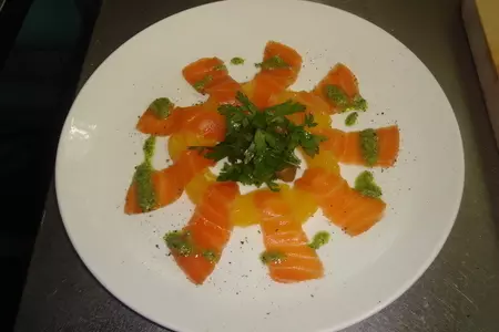 Карпачо из семги
