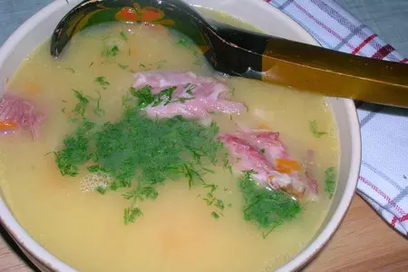 Русская гороховая похлебка