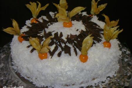 Торт  "кокосовое наслаждение"
