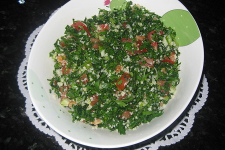 Tabbouleh or ливанский диетический салат