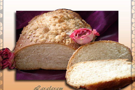 Латвийский батон светку майзе (сдобный праздничный хлеб)