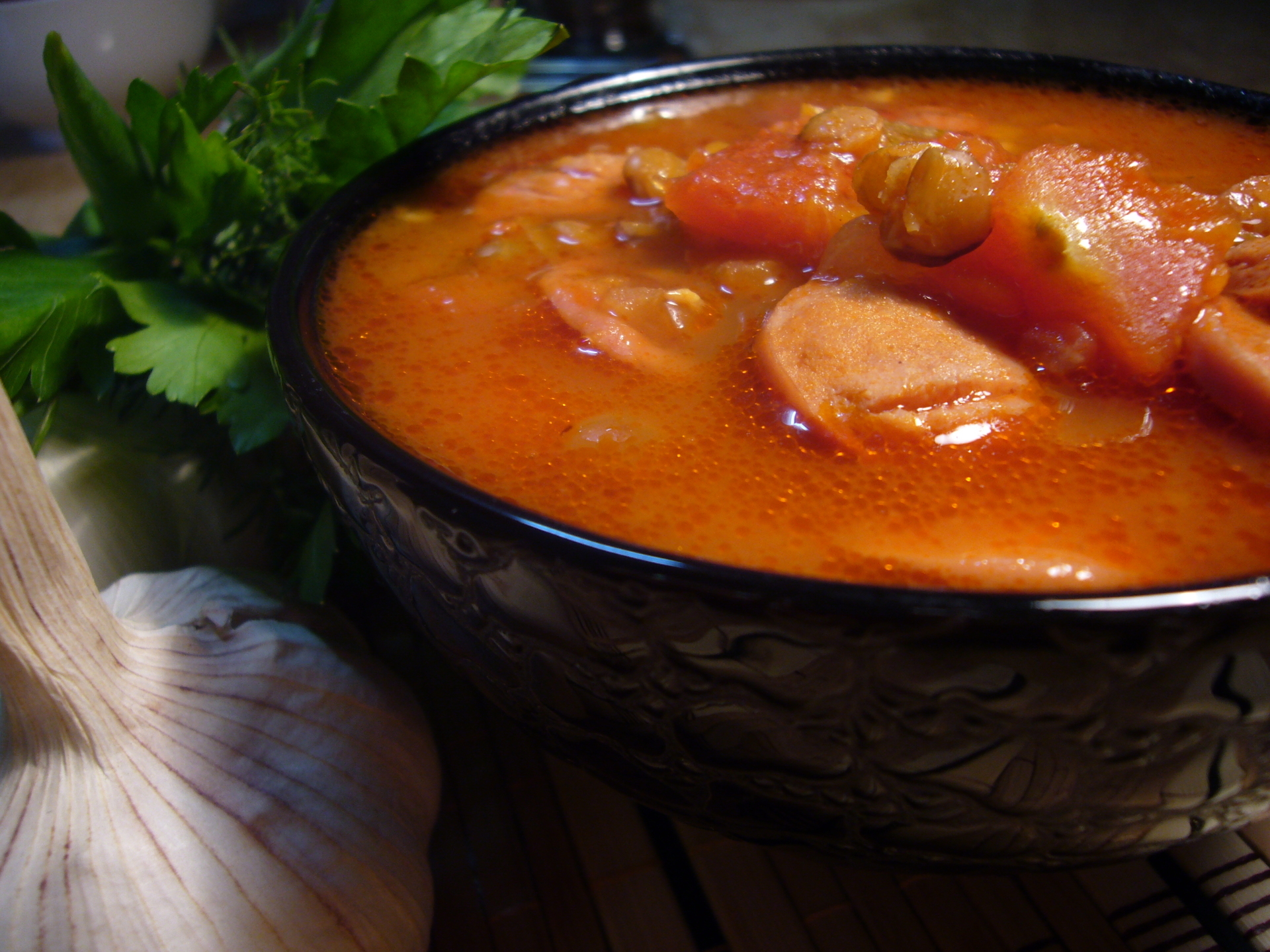 Куриная похлебка по-черногорски