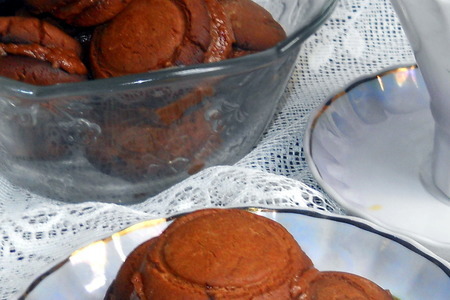 Фото к рецепту: Печенье домашнее "oreo"