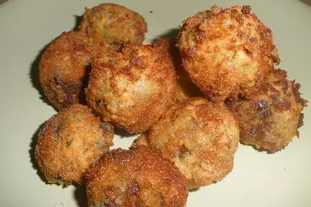Грибной фалафель