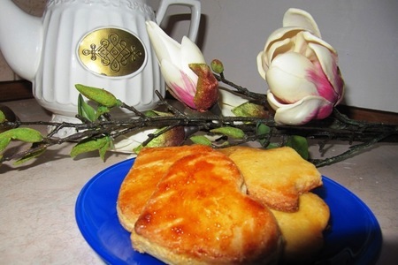 Фото к рецепту: Имбирное печенье с миндалём