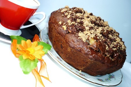 Шоколадный кекс-пирог для лентяйки “гости на пороге” (один из вариантов,без яиц!!!)
