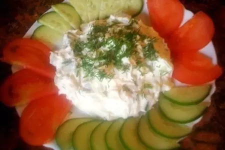 Салат с мацуном