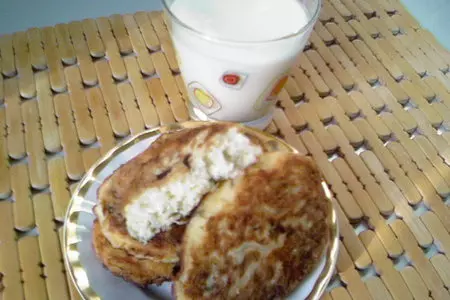 Котлетки  из солёного творога