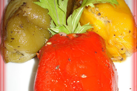 Вегетарианский ужин - основное блюдо триколор и салат во саду и в огороде (с посвящением)