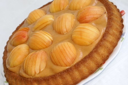 Фото к рецепту: Пирог с абрикосовым муссом
