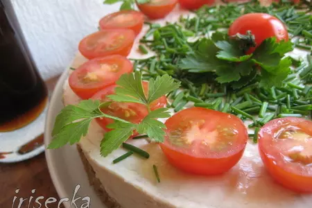 Закусочный торт  с копченой рыбой
