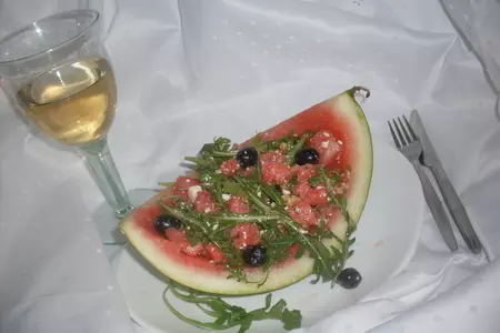 Салатик дуэлянта для жарких дней и не только:)