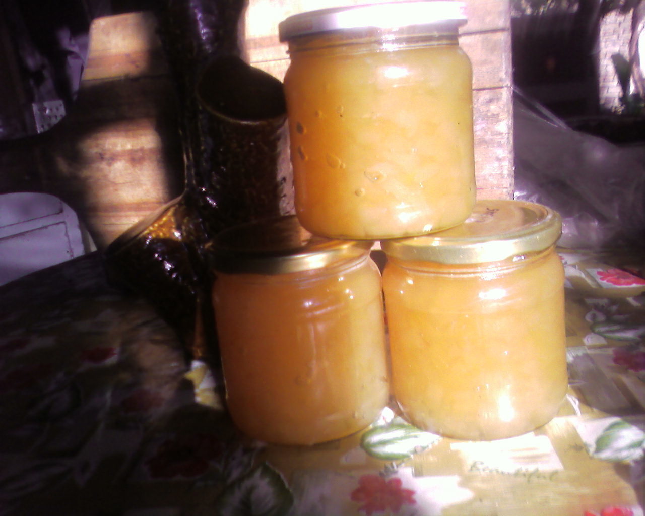 Дынное варенье с корицей