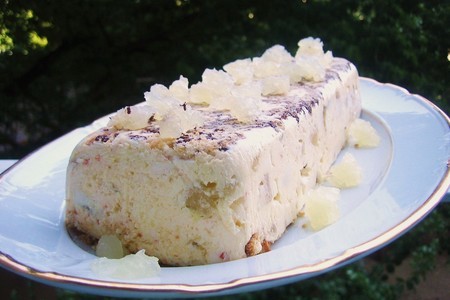 Фото к рецепту: Творожный тортик "ах,лето"