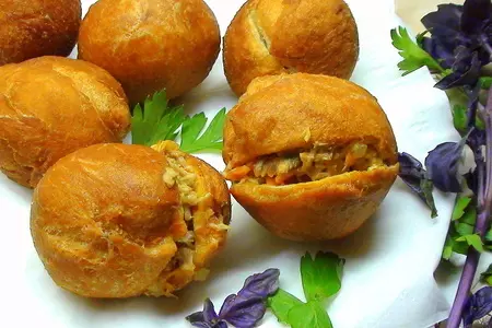 Жареные пирожки с тунцом. феткук. несостоявшаяся дуэль, агате и ларисе посвящается :)