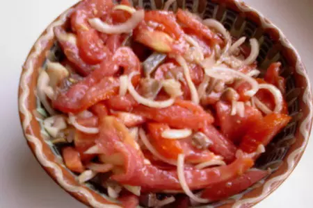 Селёдочный экспресс-салатик.