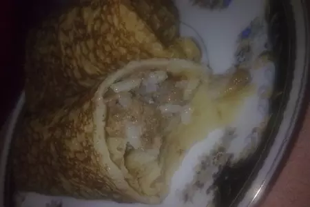 Фаршированные блинчики