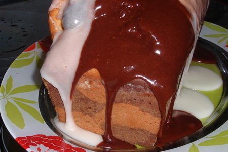 Кекс шоколадно-кокосовый