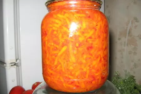 Морковная  заправка-салат