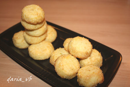 Фото к рецепту: Масляное печенье «маргарита»