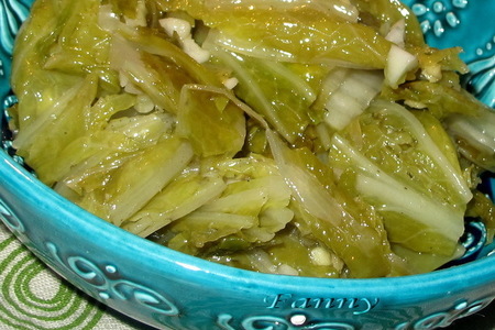 Фото к рецепту: Кисло-сладкая китайская капуста