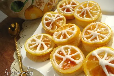 Печенье лимонные дольки