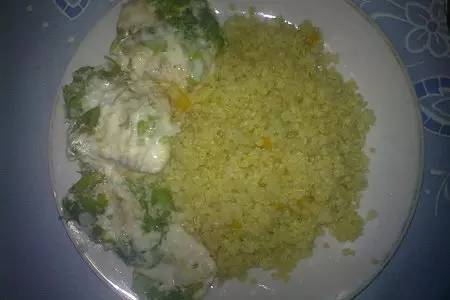 Киноа/каша/ с овощами