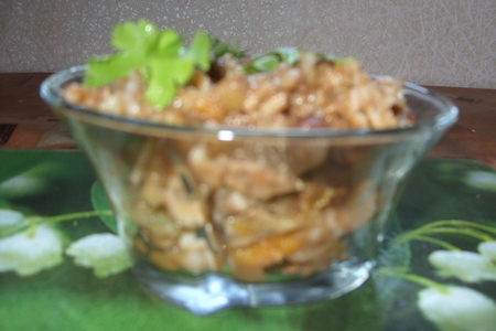 Фото к рецепту: Рагу из чечевицы и фасоли с кабачком